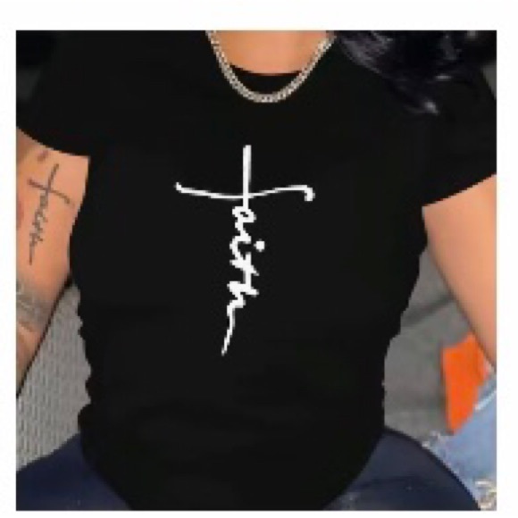 Tops - 🆕 “Faith” T-shirt
